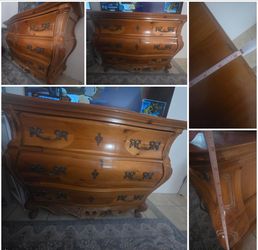 1980s Vintage Pulaski French Bombe Chest