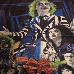 Beetlejuice Pillowcase (17”X17”)