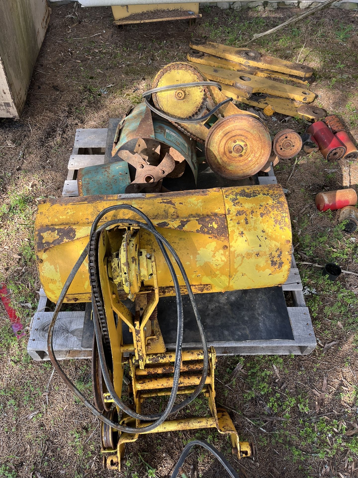 John Deere garden Tractor implements