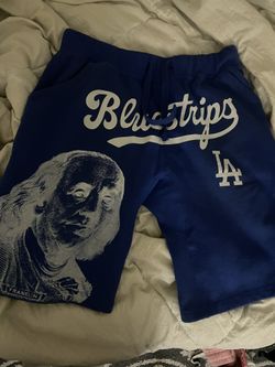 SDL blue strips Shorts Size M