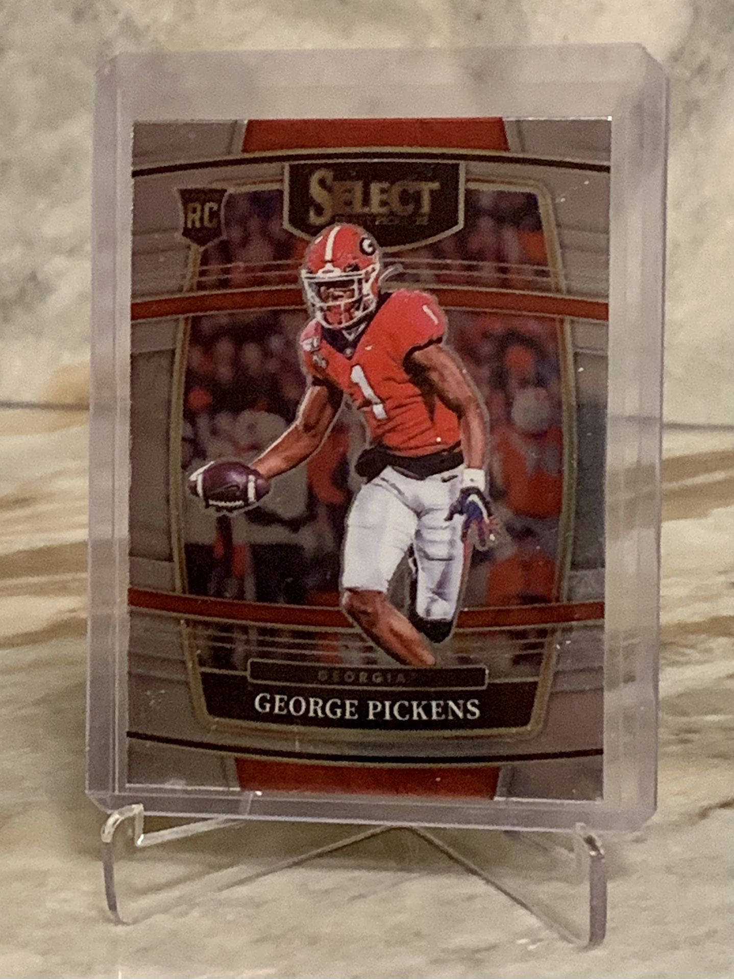 Panini Select 2022 Pittsburgh Steelers George Pickens Rookie Card 