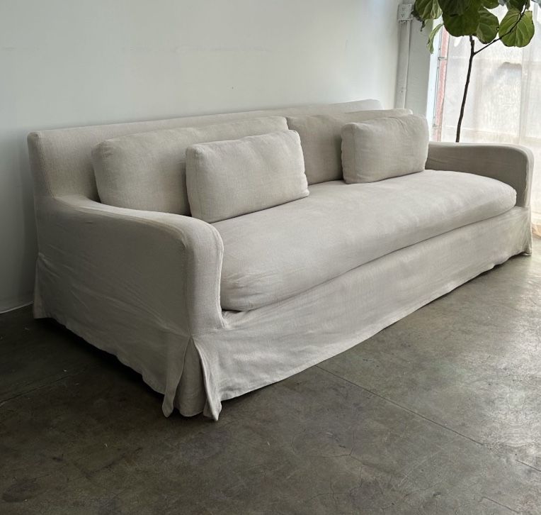 Restoration Hardware Slope Arm Sofa