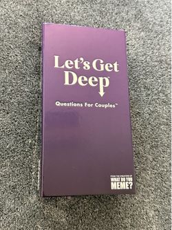 Let's Get Deep: Questions For Couples Card Game (500 Cards