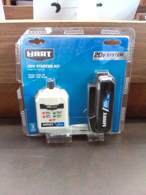 Hart 20v Starter Kit