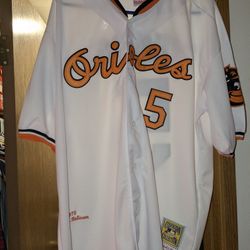 Brooks Robinson Mitchell And Ness Throwback Jersey Sz XL 