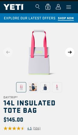 🔥$75  FIRM ON PRICE 🔥Authentic YETI Daytrip 14L Insulated Tote Bag 🔥I HAVE MULTIPLE AVAILABLE