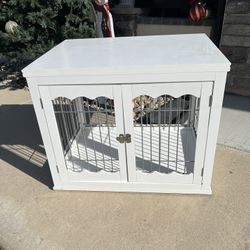 Dog Kennel Side Table 