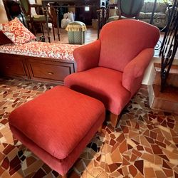 Chair & ottoman