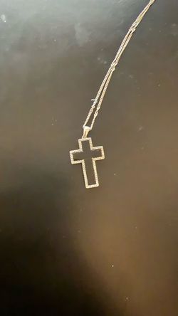 Silver Cross Necklace