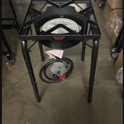 Quemadores Nuevos De Alta Presion Con Mangera I Regulador Con Patas Chaparas I Altas/new High Presure Burners With Stand And 20 Psi Hose