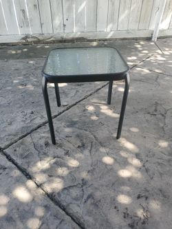 Steel Patio Table