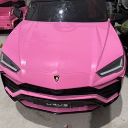 Urus Lamborghini kids pink 