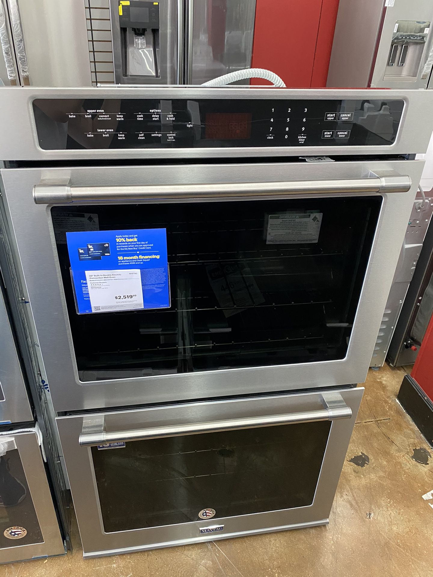 Double oven, Viking, kek appliances, kissimmee, $39 down payment, ask for enas