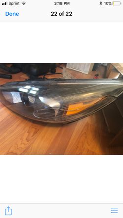 2016 Ford Focus st hid driver side headlight