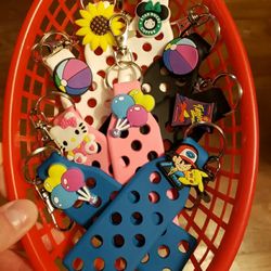 Croc Keychains, Bracelets, And Charms!