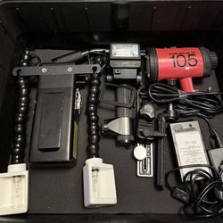 Estate Find – Vintage Nikonos SB-105 Pro Underwater Strobe Kit (No Pelican Case) 