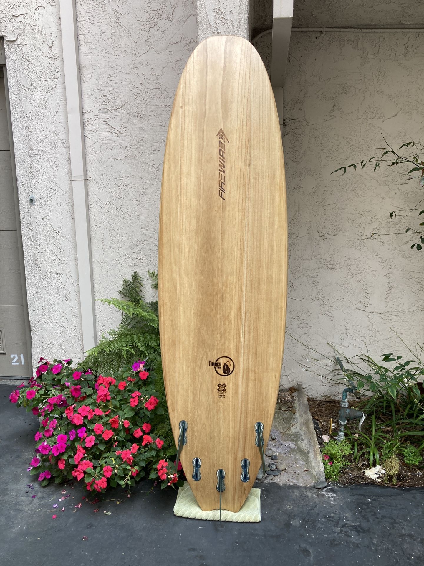 6'8” Firewire Submoon Surfboard in Timbertek for Sale in San