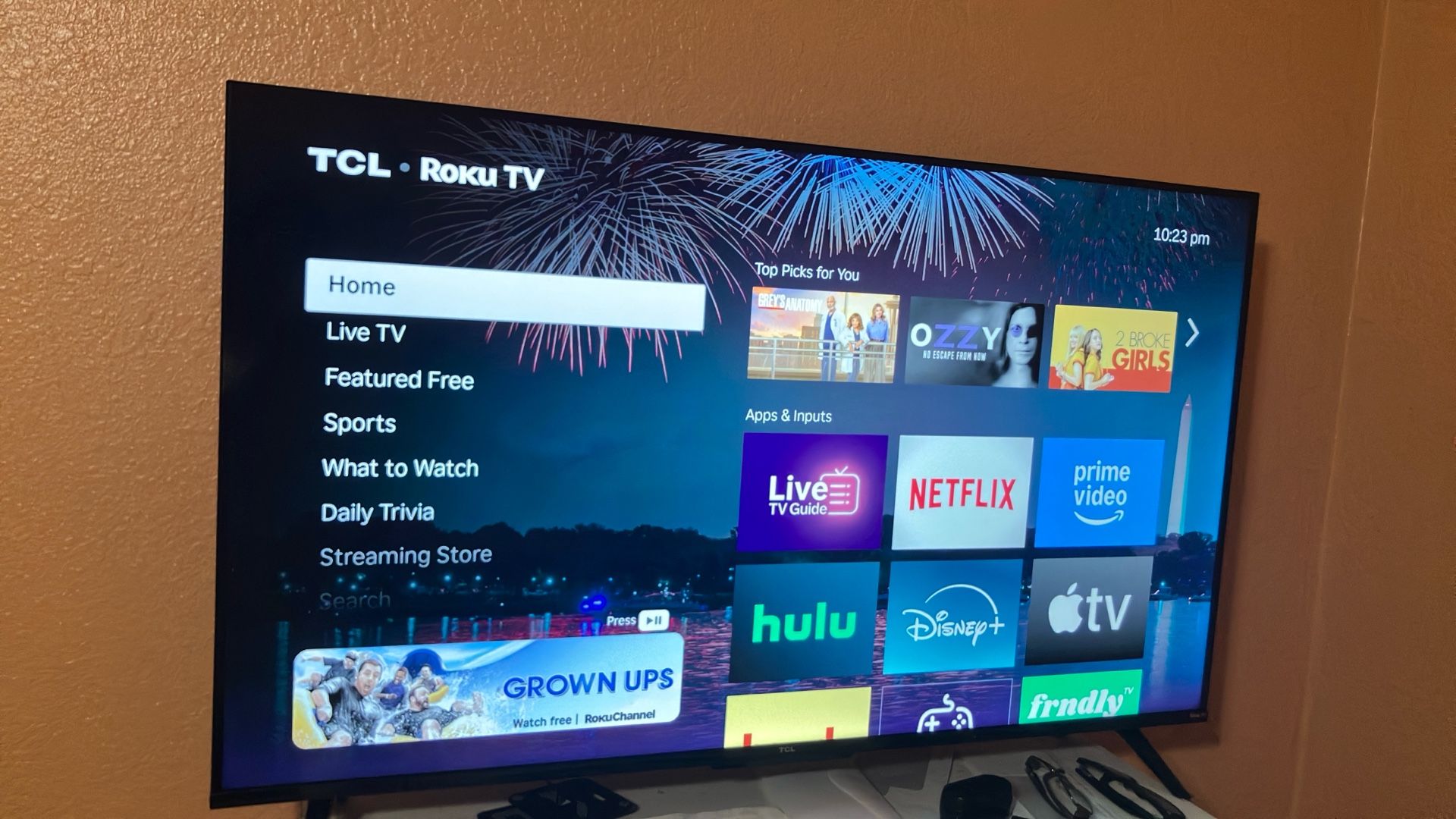 43 Class 4k UHD Smart Tv 