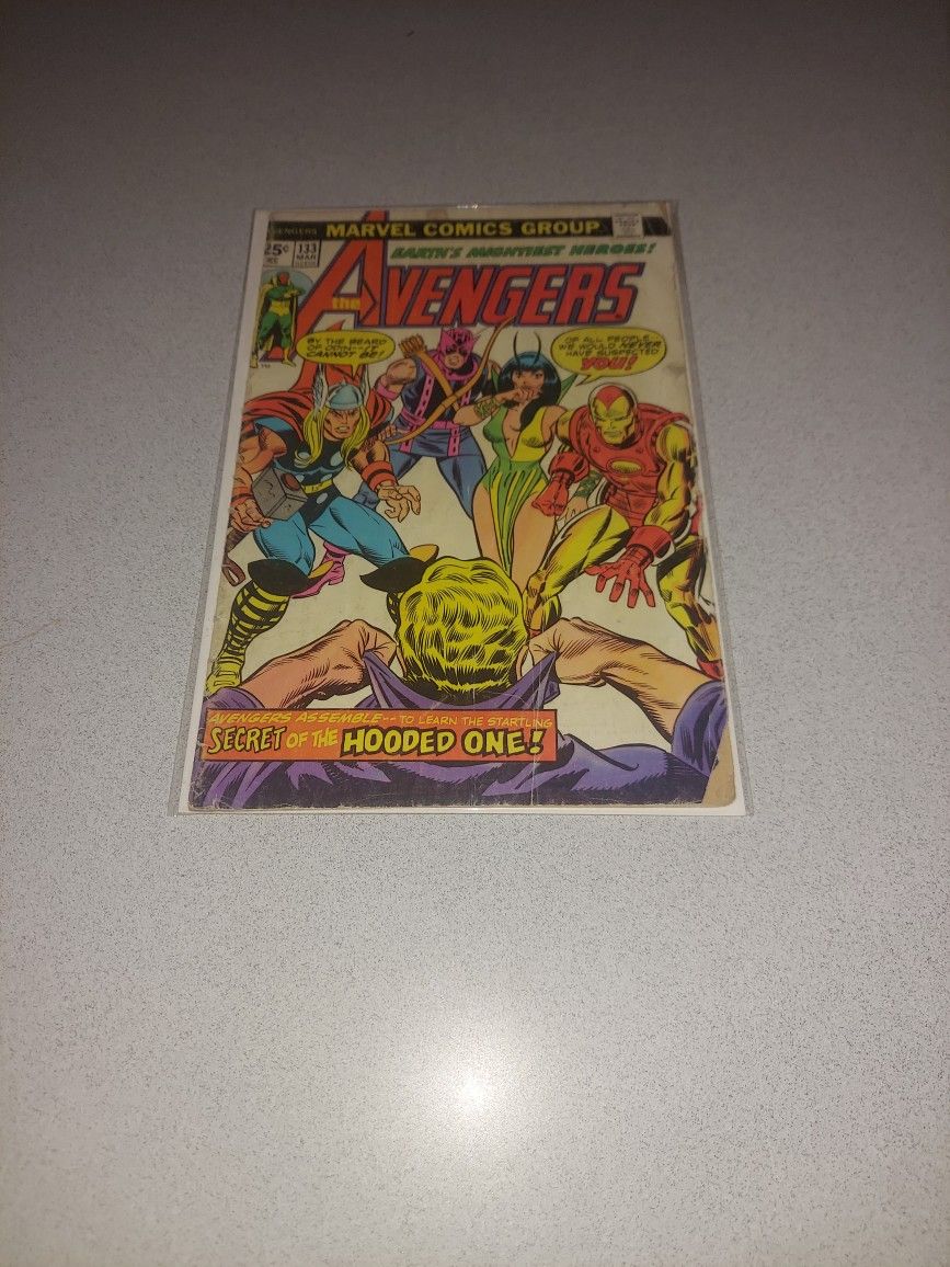 VINTAGE 1975 THE AVENGERS #133 COMIC 