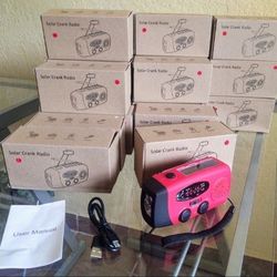 Radio Rechargeable AM/FM/Weather 
