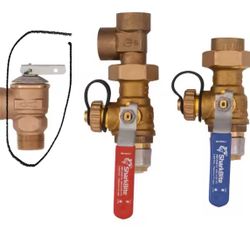 SharkBite 3/4 in. Tankless Water Heater Valves Installation Kit=D3-585
