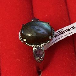 African Amethyst Ring