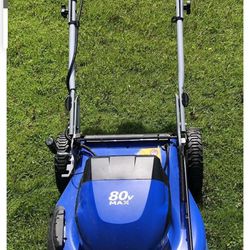 Kobalt 80V MAX 21" Cordless Self Propelled lawn mower 