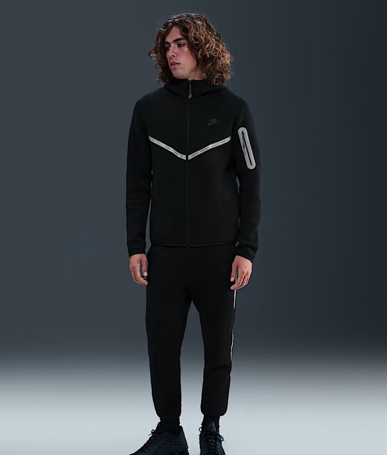 Nike Full-Zip Windrunner IM6537-010 Fleece Jogers IM6540-010 Size 3XL