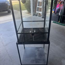 Reptile Tank With Stand