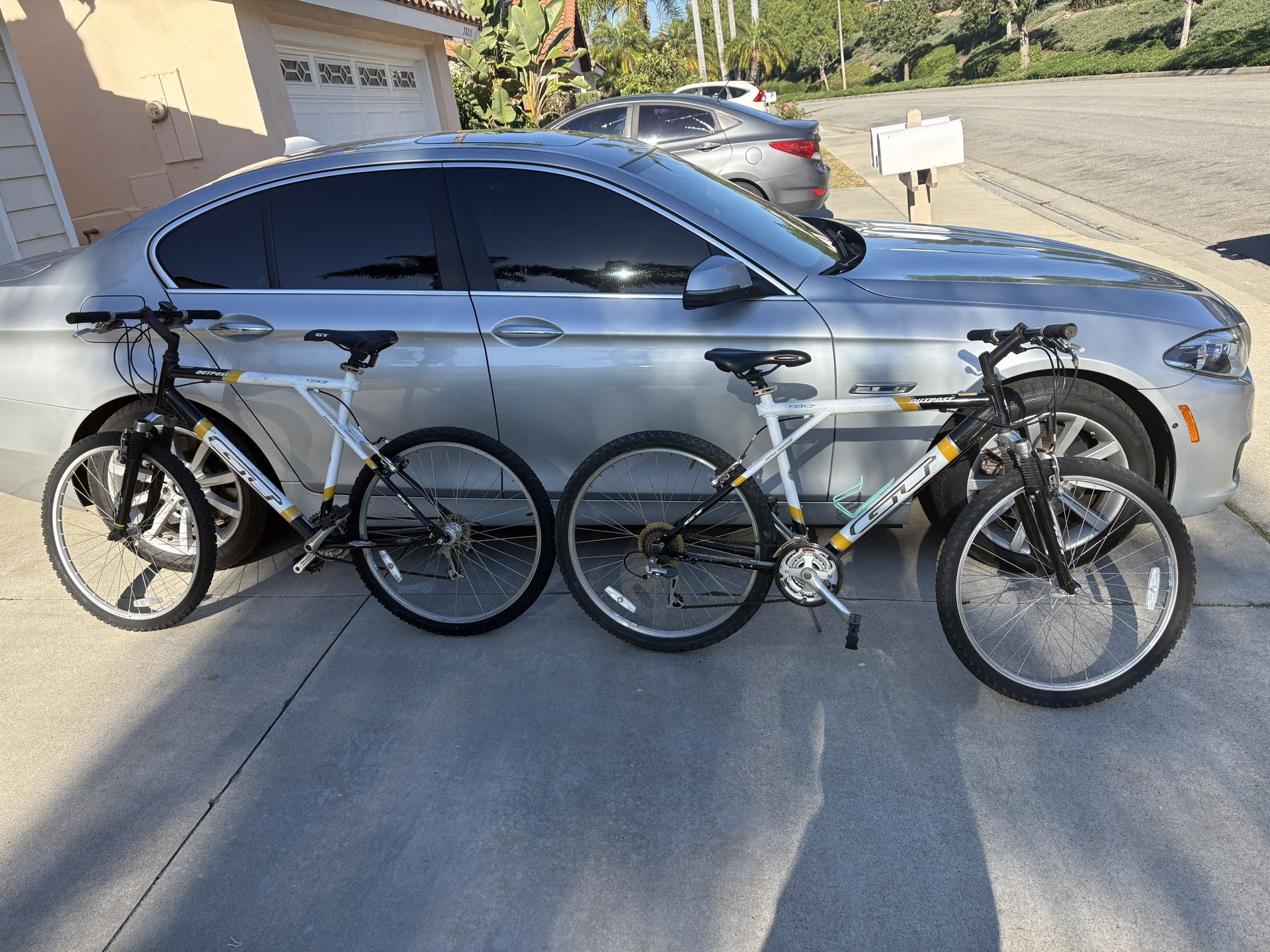 Two Mountain Bikes GT