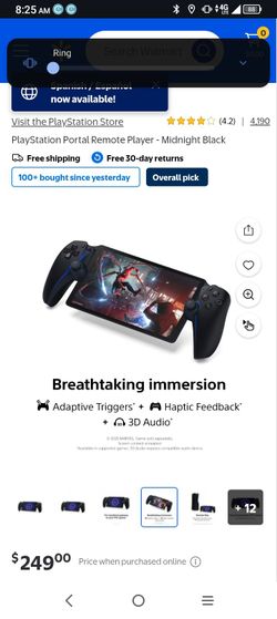 PlayStation Portal Remote Player - Midnight Black
