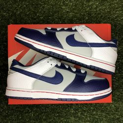 Nike Dunk Low EMB NBA 75th Nets Size 2.5Y