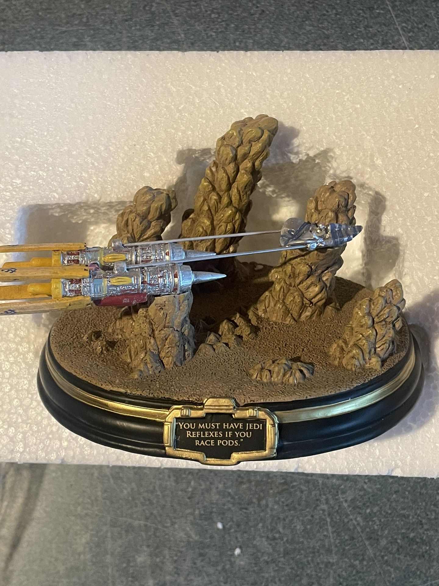 “You Must Have Jedi Reflexes If You Race Pods” STAR WARS Epic Moments Masterpiece Collection