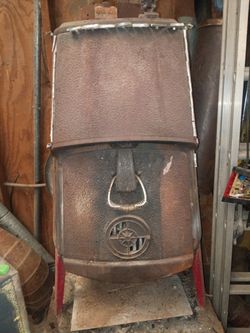 Wood Stove Tiki man 