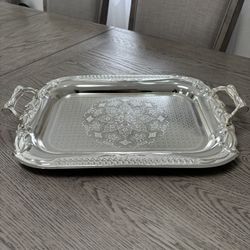 Silver Serving Tray