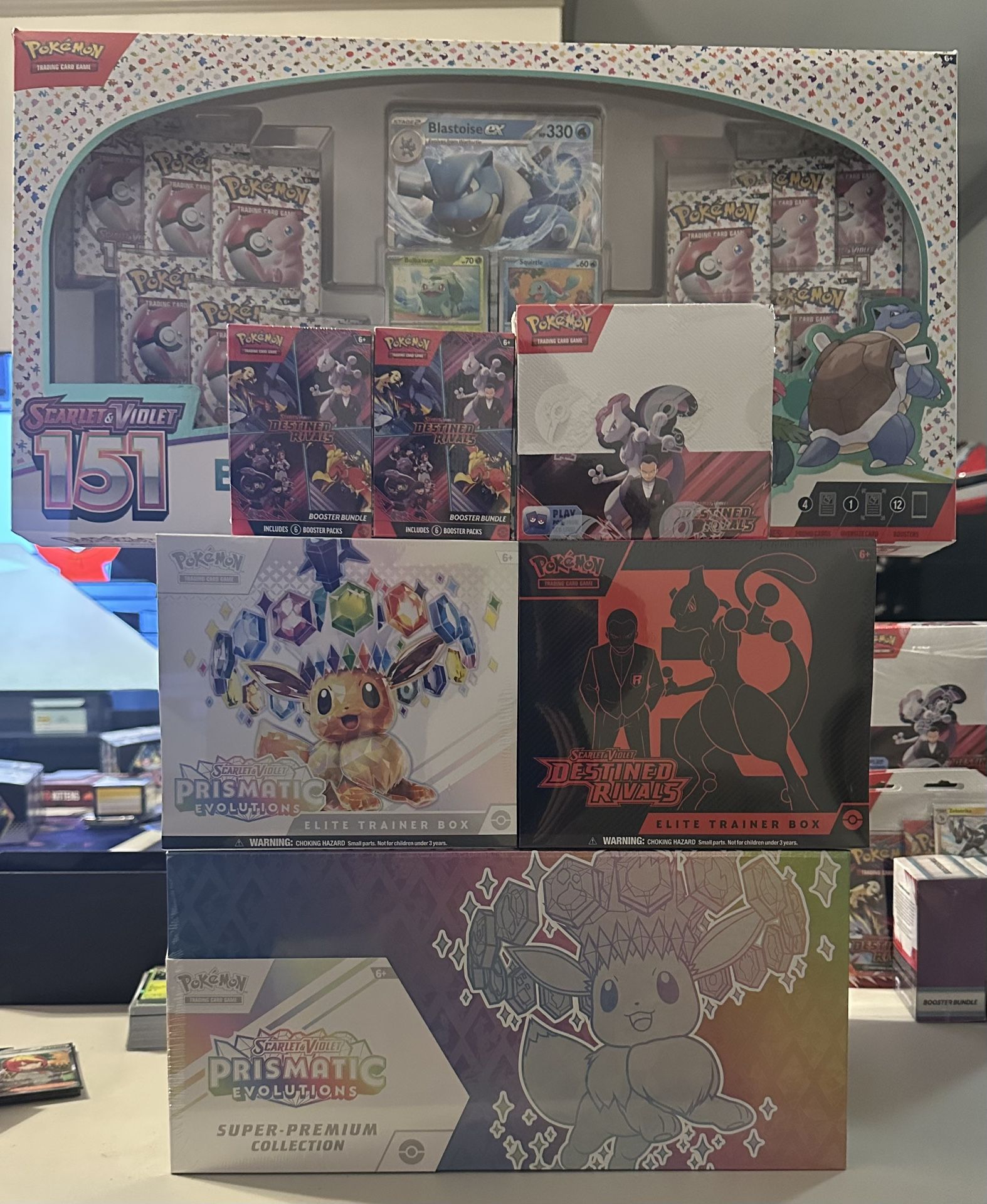 Prismatic And Destined Rivals Etbs Bundles Spcs Booster Boxes And More