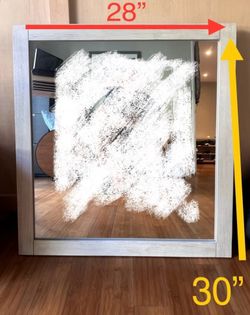 Wood Framed Mirror
