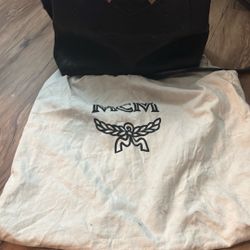 MCM Medium Essential Monogram Tote Bag 