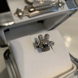 Silver Disney Mickey Ring