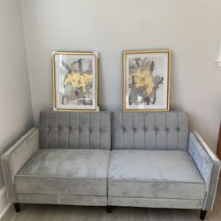 Living room Reversible Sofa Bed 73” NEW