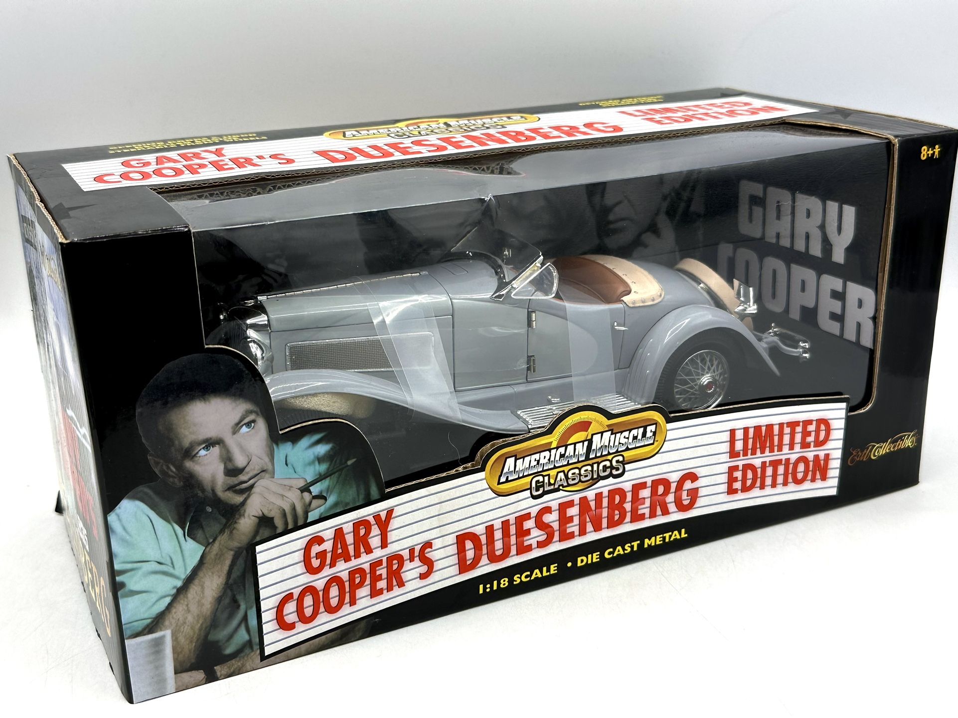 Ertl Collectibles 1:18 Scale Diecast Model Car - Gary Cooper’s 1935 Duesenberg