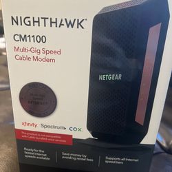 Nighthawk CM1100 modem Netgear 