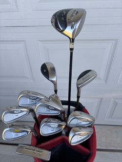 TaylorMade Golf Clubs with Titleist Stand Bag