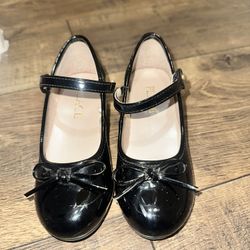 Girls Black Dress Shoes  
