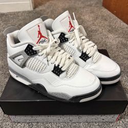 Jordan 4 White Cements