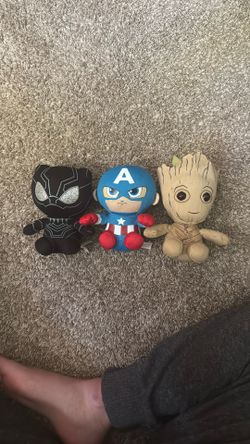 Stuffed Super Hero Set
