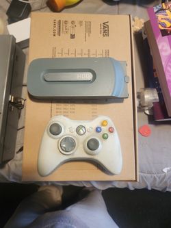 Xbox, 360 hard drive and one control