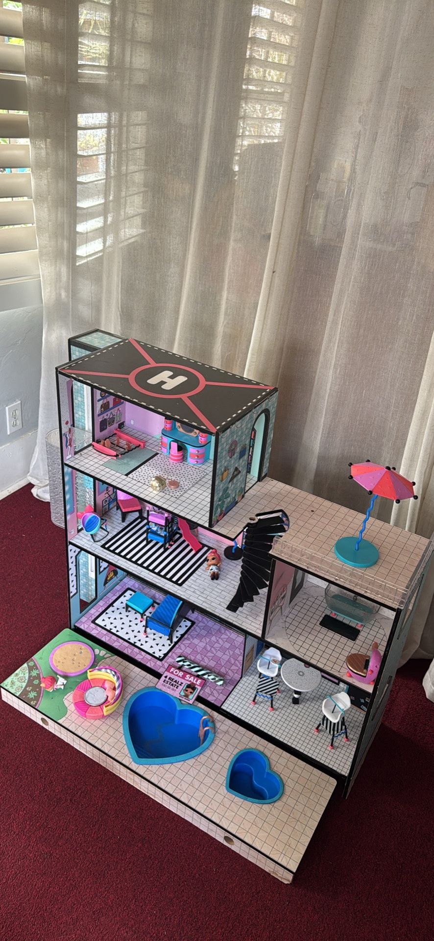 LOL Real Wood Doll House