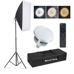 Softbox Lighting Kit, Photography Studio Light