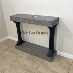 Farmhouse Style Console Table 
